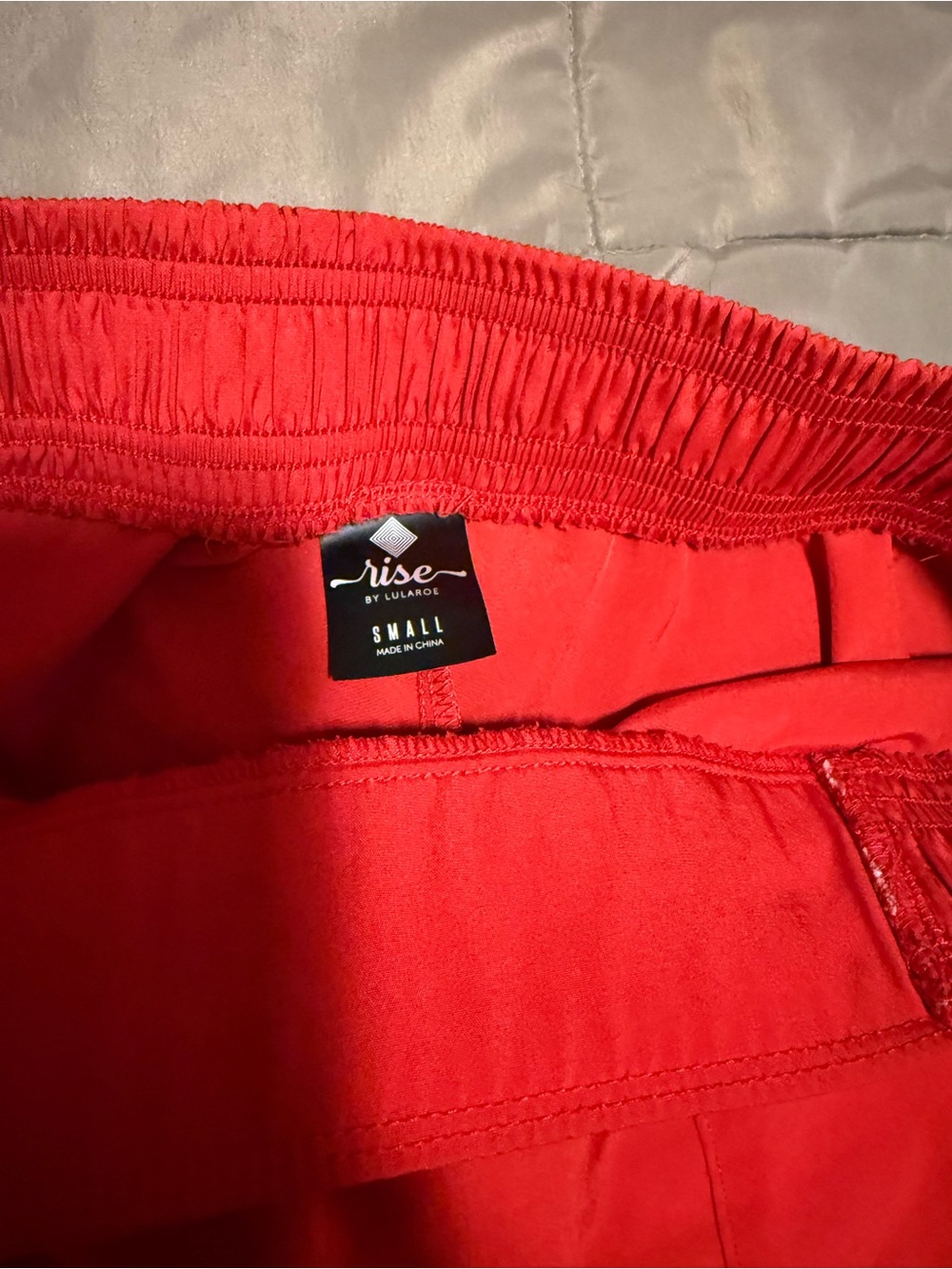 Red Infinite Joggers - Picture 3 of 3